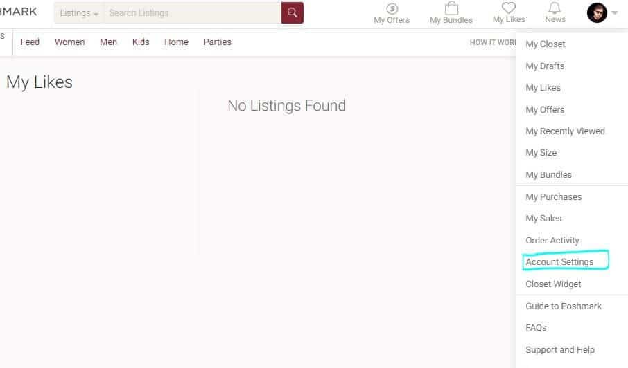 login-to-poshmark-account