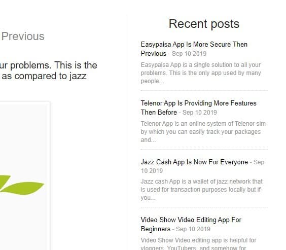 simple-recent-post-widget-for-blogger