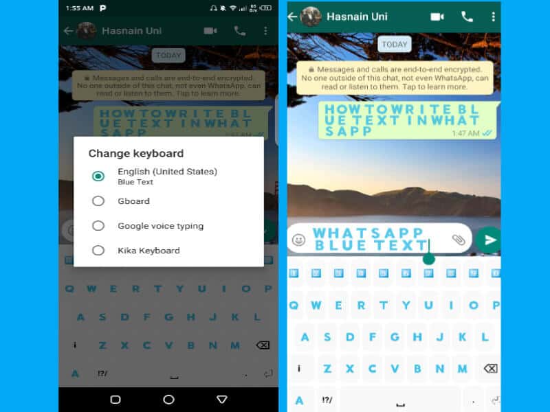 start-chatting-blue-color-text-on-whatsapp