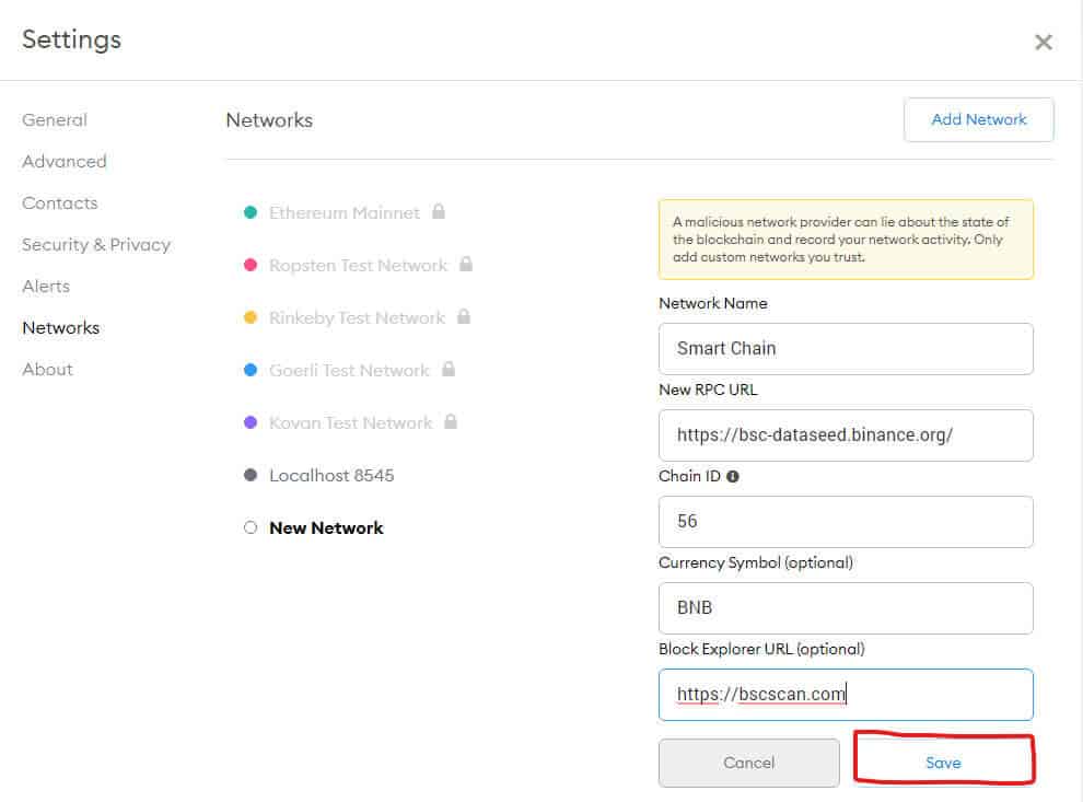 add-network-mainnet