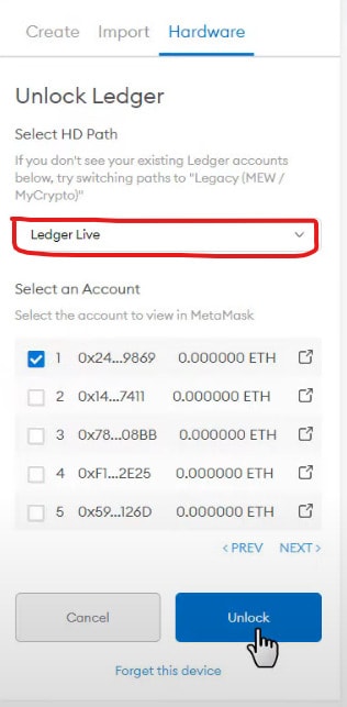 ledger-live-and-unlock