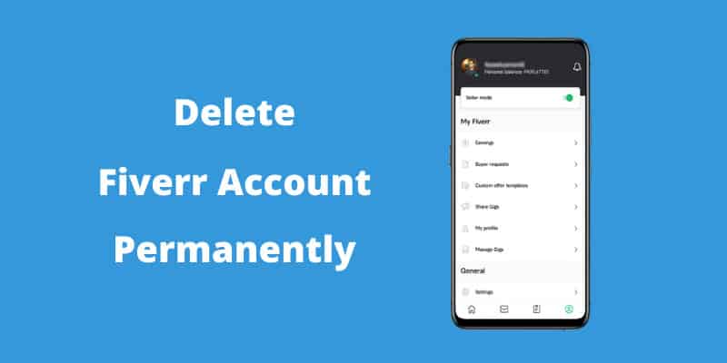 how-to-delete-fiverr-account-permanently
