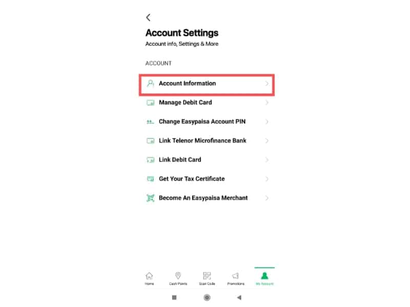 account-information