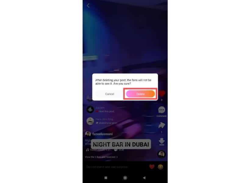 delete-snack-video-post
