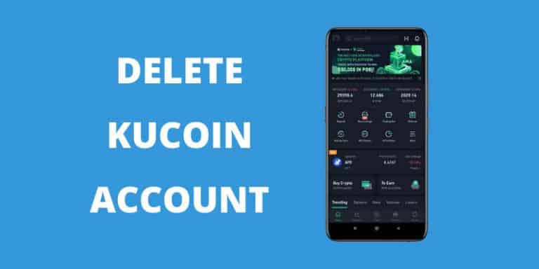 kucoin delete accvount