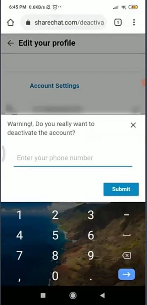 enter-sharechat-phone-number