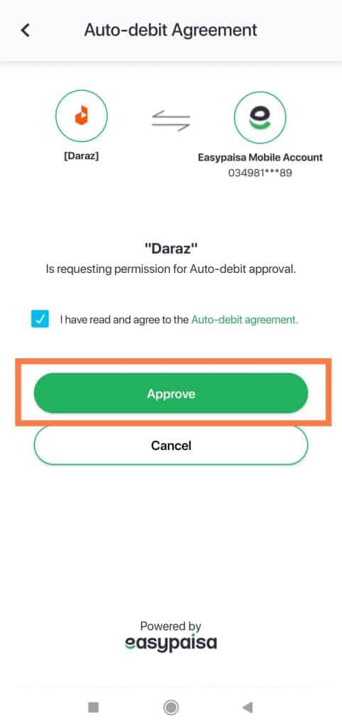 approve